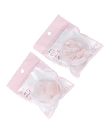 Beavorty 2pcs Patch Natural Large Eyes Double Mesh Sticker Decals Lace Seamless Female Styles Eyelid 6x6cm As Shown