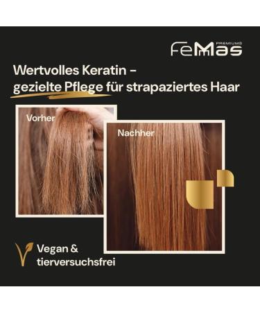  Femmas FemMas Argan and keratin hair mask with vegetable oils and proteins I Argan oil hair mask I Protein hair mask for healthy and supple hair I - Buy Online on GoSupps.com