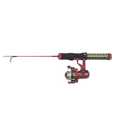 HT Enterprise RH-24MSC Red Hot Ice Fishing Rod and Reel Combination