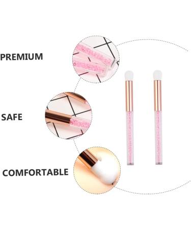Angoily 2pcs Nose Brush Makeup Brush Cleaning Brush Blackhead Brush Eyeshadow Applicator Major Cleaner Miss - Buy Online on GoSupps.com