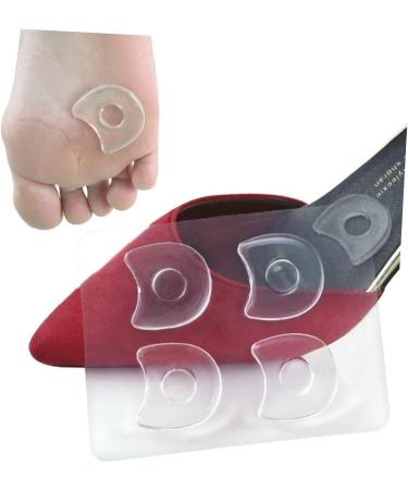 Gatuida 4 Sheets Callus Foot Protector Toe Corn Remover Foot Corn Removal Corn Cushions Callous Pads for Feet Foot Corn Pads Corn Removal Pads Callus Gel Pad White Insole Protection - Buy Online on GoSupps.com