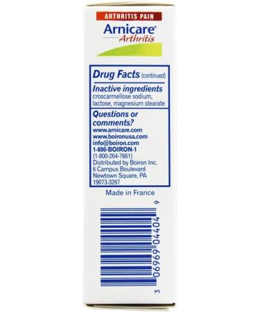 Buy Boiron Arnicare Arthritis | Fast International Shipping | Relief for Pain & Inflammation - Buy Online on GoSupps.com
