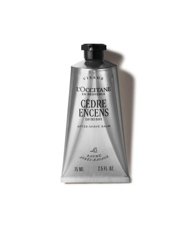 L'OCCITANE - Baume Apr s-Rasage C dre Encens (anciennement Eau des Baux) - 75 ml - Hydrate et r duit les irritations - Fabriqu en France