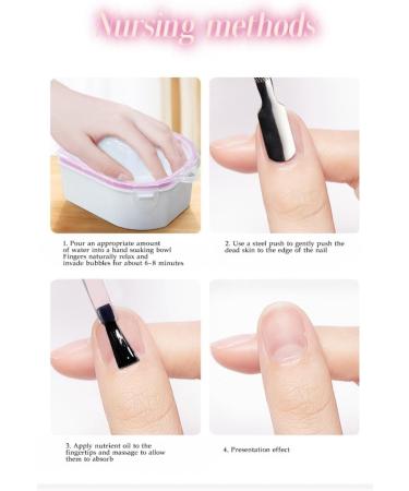 JUNEYE 2-piece set of pink nail soaking bowls nail spa bowls nail art removers soaking therapy bowls for nail art spa tools - Buy Online on GoSupps.com