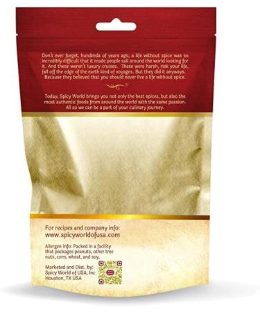 Fenugreek Powder 7 Oz Bag (200g) - Ground Methi Seeds - All Natural Indian Spice - By Spicy World - Buy Online on GoSupps.com
