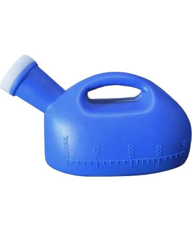 Pee Bottle Male Portable Urinal Pee Bottle Male Portable Urinal 2000MLMaleUrinalPortableMensPottyPeeBottleCollectorTravelToilet Onecolor