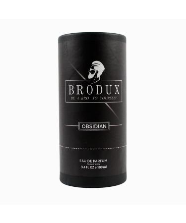 Obsidian Handcrafted Men's Natural Cologne Bold Fusion of Iced Mango Silver Armoise and Patchouli Noir 3.4 Ounce Bottle - Buy Online on GoSupps.com