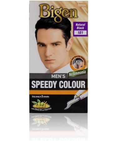 Bigen Men's Speedy Colour Natural Black 101 (3 Pack) - Buy Online on GoSupps.com
