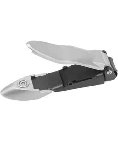 Nail Clipper Rust Proof Compact Safe Fingernail Clipper Wear Resistant with PU Leather Sheath for Nail Salon for Home Travel - Buy Online on GoSupps.com