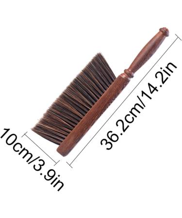 Set Duster Soft Cleaning Brush Counter Duster Hair Drafting Brush with for Keyboard Home Hotel Bed Car Soft Clothes Handle Dusters Brushes - Buy Online on GoSupps.com