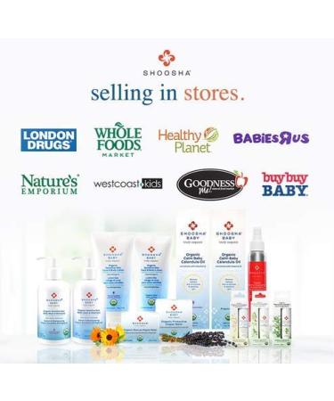 Shoosha Organic Baby Lotion | Fragrance-Free & Hypoallergenic | Sensitive Skin Face and Body Moisturizer for Kids | Gluten-Free & Non-Sticky | 100% Biodegradable - Buy Online on GoSupps.com