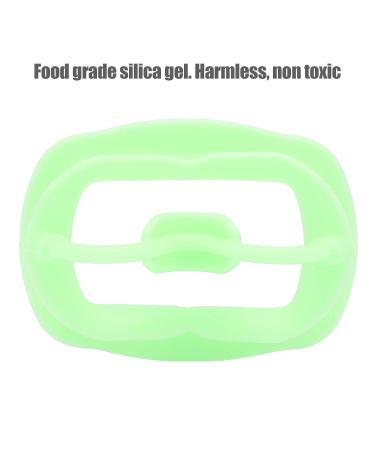 2 Pieces Silicone Mouth Opener - Reusable Portable Tooth Cheek Holder for Teeth Whitening & Oral Inspection | Green - Buy Online on GoSupps.com