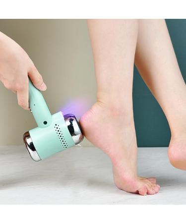 Dajidafu Electric Foot Cordless Pedicure File Handheld Feet Dead Skin Heel Callus Remover Household Professional Cleaning Black - Buy Online on GoSupps.com