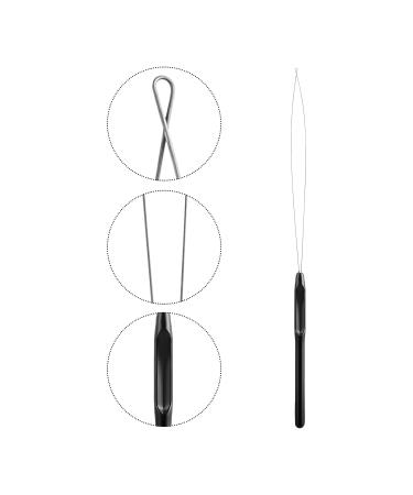 WLLHYF 10-Piece Hair Extension Loop Needle Threader Set - Hair Extension Tools for Micro Rings, Nano Beads, Styling, and Feather Extensions - Buy Online on GoSupps.com