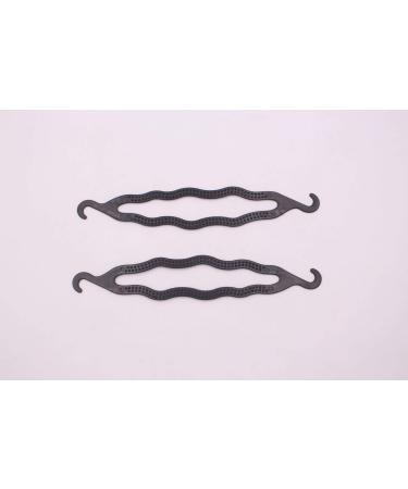 6Pcs Plastic Bun Maker Curler Twist Holder Clip - Hair Braid Tool - Buy Online on GoSupps.com