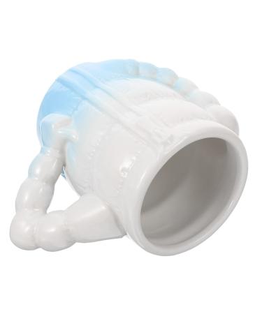 Healvian bowl to foam the shaving foam shaving shoum shaving foam shell razor cum ceramic novelty teacup shaving tool shaving accessories razor cup for men funny man