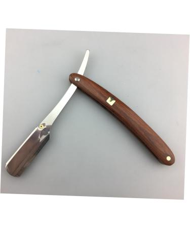 Angoily Foldable Razor for Men - Safe Interchangeable Blade Razor with Bamboo & Metal Cutlery Holder - Buy Online on GoSupps.com