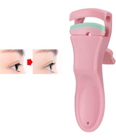 Buy Stainless Steel Eyelash Curler Portable Curved Lash Tool for All Eye Shapes | Long Lasting Curls | International Shipping - Buy Online on GoSupps.com