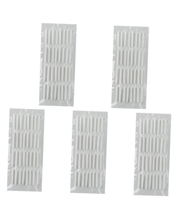 160pcs Hot Eyelash Stick Curler Eyelash Curling Rods Magnetic Eyelashes Kit Mini Makeup Utensil Eyelash Rods Lash Lift Rods Medium Lash Lift Curling Rods Eyelash Perm Holder White