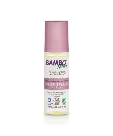Bambo Nature Splish Splash Baby Oil 4.9 fl oz (145 ml)