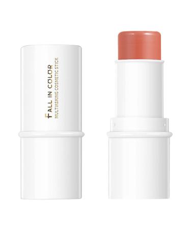 Multi-Color Cosmetic Sticks | Waterproof Cream Sticks for Lips Cheeks Eyes | 3D Facial Shadow for Women Mature Skin Uwariloy Fic-006#