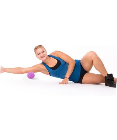 Healeeved 2ST Contact Massage Ball - Ero-Nut Yoga Massage Balls for Trigger Points Muscle Relief & Relaxation - Deep Tissue Massage for Men & Women - Durable PVC Design - Buy Online on GoSupps.com