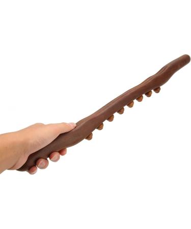 Massage Gua Sha Stick Tool - Wooden Scraping Stick for Muscle Relaxation & Meridian Dredging | Beauty Salon & Home Use - Buy Online on GoSupps.com