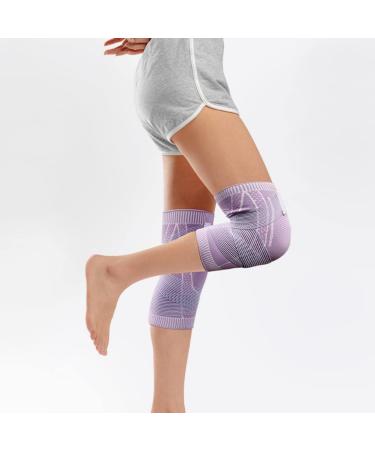 ANKOMINA Unisex Knee Compression Sleeve Adjustable Knee Brace for Pain Relief in Sports | Purple Large (154-178 lbs - Buy Online on GoSupps.com