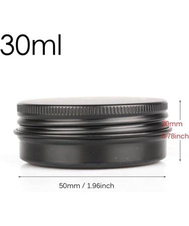 empty jars with lids cosmetic jar B0CKBSQRLW10 PC 30ml Empty Pink Round Aluminum Tin Jars with Screw Lids Cosmetics Lip Balm Containers Pots with 5X Spoon 1x Labels (Color : Roze Size : 30ml) (Colo - Buy Online on GoSupps.com