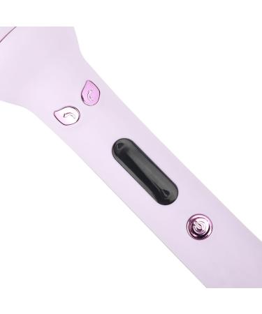 Automatic Curling Iron - 1.1in Large Rotating Hair Curler with Adjustable Temperature | Anti-Scald Portable Auto Hair Curling Wand - Buy Online on GoSupps.com