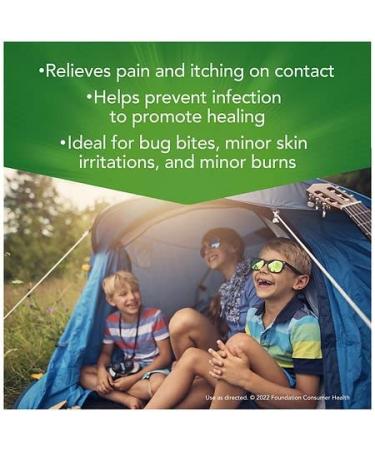 Campho-Phenique Pain & Itch Relief Gel 0.5 oz - Antiseptic Relief - Buy Online on GoSupps.com