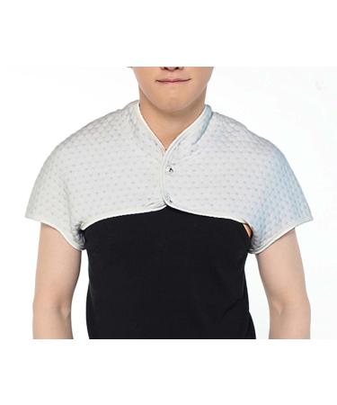 Zealmax Shoulder Vest Cushion for Back & Neck Pain Relief | Arthritis & Migraine Comfort | Thin Warm Collar Design - Buy Online on GoSupps.com