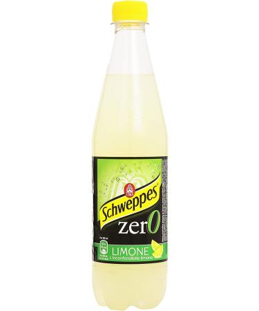 Pack of 6 sugar-free lemon lemonade PET 0.6 l refreshing