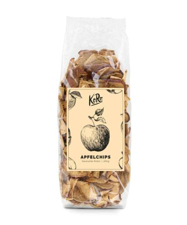 KoRo - Chips de pommes s ch es Elstar 250 g - Fruits secs - Non sulfur s et sans sucre ajout