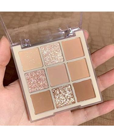 DUnLap Beauty Palette 9 Colors Eyeshadow Palette Makeup Shimmer Matte Long Lasting Eyeshadow Makeup Korean Cosmetics Professional Eyeshadow Palette Size Russian Federation - Buy Online on GoSupps.com