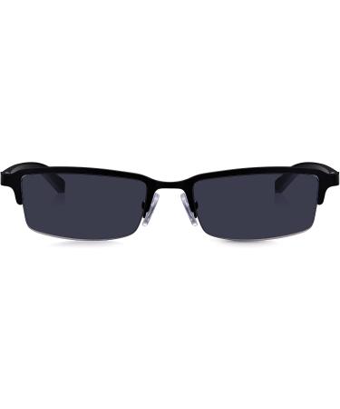 Buy Read Optics Reading Glasses for Men | Non-Prescription Semi-Casual +2.0 Black Frames | Stylish & Comfortable All-Day Wear - Buy Online on GoSupps.com