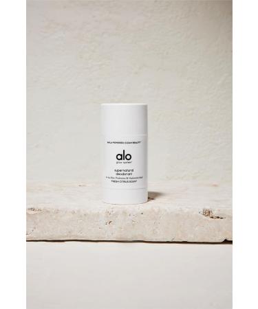 Alo Supernatural Deodorant - Long-Lasting Citrus Scent Aluminum & Baking Soda-Free Skin-Saving Soothing Formula - 1.7 Oz - Buy Online on GoSupps.com