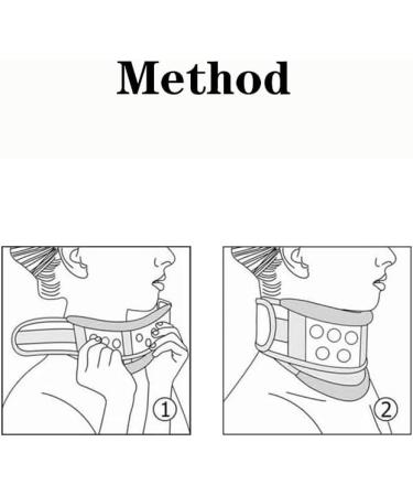 Plastic Neck Brace Adjustable Cervical Collar for Men & Women Neck Decompression Devices for Forward Head Posture Correction - Buy Online on GoSupps.com