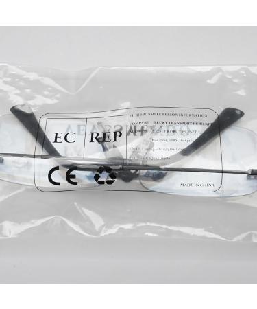 Vevesmundo Randlos Reading Glasses for Men & Women - Blue Light Filter Self-Tinting Multifocals Rectangular Design | +1.5 to +4.0 Strength Options - Buy Online on GoSupps.com