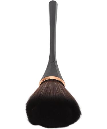 Makeup Brush Fluffy Multiple Uses Slender Hair Peak Light Accurate Coloring Evenly Applying Soft Bristles Loose Powder Brush for Women for Office (Black) - Buy Online on GoSupps.com