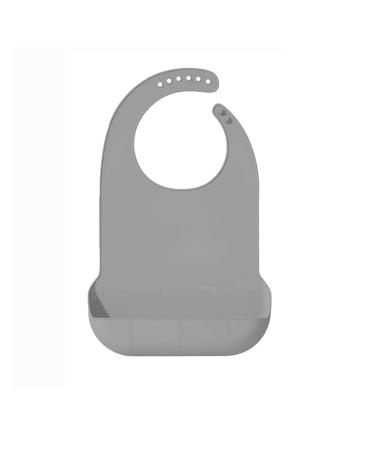 Silicone Bibs for Adult Waterproof Washable Adult Bib with Crumb Catcher Elderly Eating Feeding Large