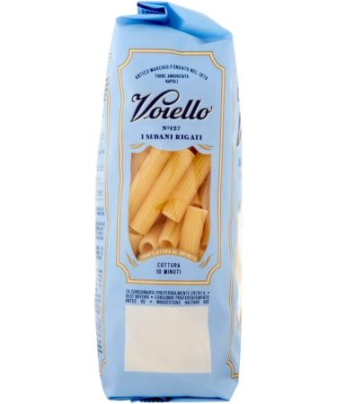  Italian Gourmet E.R. Voiello Pasta Sedani Rigati Pack of 20 100% Italian Pasta N 127 500 g + Polpa Italian Gourmet 400 g - Buy Online on GoSupps.com