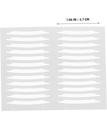 Didiseaon Clear Tape 60 Sheets double sided double eyelid sticker eyelid lifting strips Eyelid Makeup Kit Double Eyelid Decal Double Eyelid Cream eyelid strips Tape white make up Eye patch - Buy Online on GoSupps.com