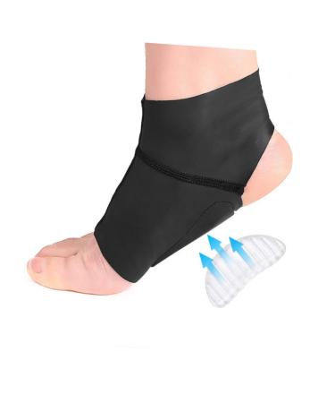FRCOLOR Adjustable Pad Splint - Wear-resistant Foot Protector for Men & Women - Breathable Household Support Glove - 1 Pair Black - Buy Online on GoSupps.com