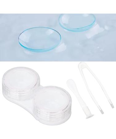 Jonlaki Mini-Colored Contact Lens Holder with Tweezers - Portable Storage for Daily & Home Use | International Shipping Available - Buy Online on GoSupps.com