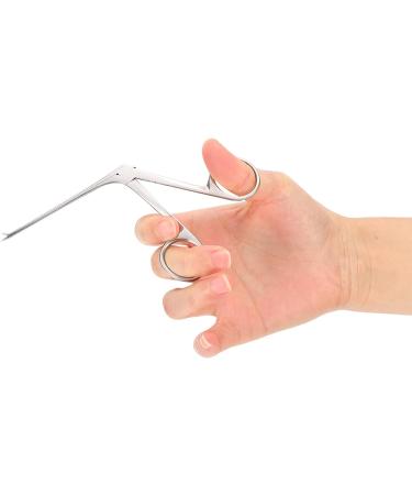 Stainless Steel Ear Forceps for Precision Ear Cleaning and Wax Removal | Ear Pick Tool for Effective Ear Treatment - Buy Online on GoSupps.com