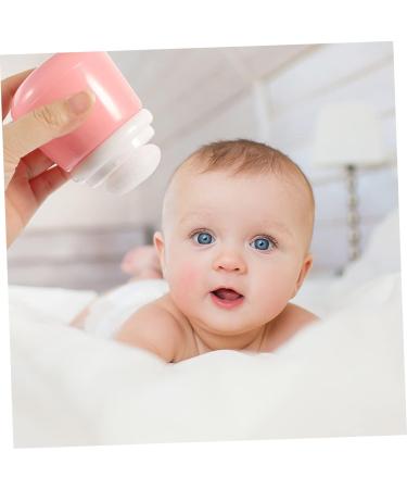 Mikinona 3pcs Powder Puff Set for Newborns | Baby Powder Body Kit with Empty Puff Container | Makeup Loose Powder Containers - Buy Online on GoSupps.com