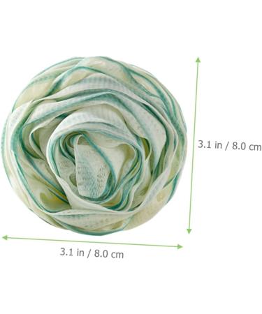 Buy Housoutil 4pcs Rose Bath Ball Loofah Sponge - Exfoliating Shower Pouf & Scrubber for Smooth Skin | International Shipping - Buy Online on GoSupps.com