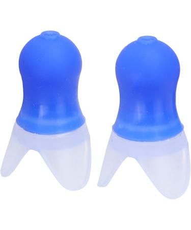 Buy Tbest 2Pcs Waterproof Ear Plugs - Noise Reduction Silicone Earplugs for Swimming & Flying - Blue Large with PP Box - Buy Online on GoSupps.com