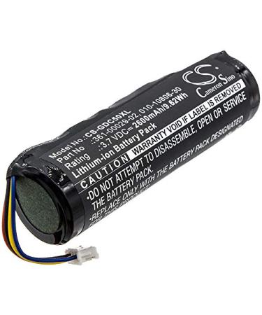 2600mAh/3.7V 010-10806-30 361-00029-02 010-11828-03 Battery Replacement for TT10 GPS Dog Tracking Collar T5 GPS Standard Dog Tracking C DC50 Dog Tracking Collar GAA002 TT10 TT 10 training device